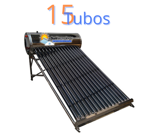 Calentador Solar SunTecnology 15 tubos