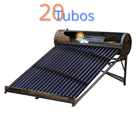 Calentador Solar SunTecnology 20 tubos