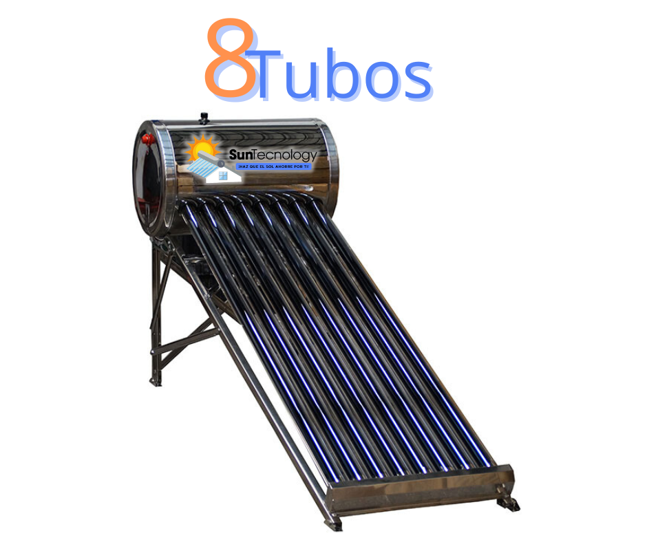 Calentador Solar SunTecnology 8 tubos